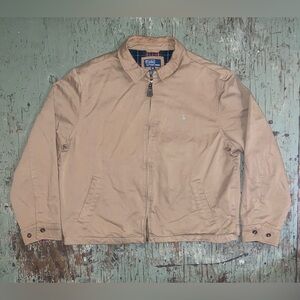 Vintage 90’s Polo Ralph Lauren Harrington Jacket Men’s Sz XL Tartan Plaid